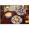 Image 1 : COLLECTION OF PLATES & CHARGERS (7 PCS) (DOES NOT INCLUDE STAND)