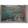 Image 2 : FRAMED CHINESE POLYCHROME OIL PAINTING, BAY OF SAN PANS; SIGNED (23" X 26")