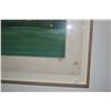 Image 2 : FRAMED JAPANESE POLYCHROME PRINT; SIGNED (21" X 26")