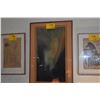 Image 1 : KOA FRAMED MIXED MEDIA PAINTING ON BOARD, "SEEK THE LIGHT"; SIGNED LEIGHTON LAM '78 (20" X 32")