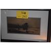 Image 2 : FRAMED SEPIA-TONED PHOTOGRAVURE, LANDSCAPE (20 1/2" X 14 1/2")