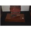 Image 4 : ANTIQUE HAND CARVED PAINTED & LACQUERED WOOD THAI BUDDHA (19 3/4")