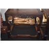 Image 3 : PAIR HUANG HUALI STANDS W/BURL TOPS (17 1/2" X 14 3/4" X 15 3/4") (PAIR)