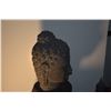 Image 3 : STONE CARVED BUDDHA HEAD (10 1/2") (DOES NOT INCLUDE STAND)