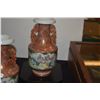Image 2 : PAIR CHINESE PORCELAIN VASES, CORAL & POLYCHROME DETAIL PAINTING; SIGNED (PAIR) (DOES NOT INCLUDE ST