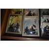 Image 3 : FRAMED SILHOUETTE PICTURES, 1940'S CONVEX BUBBLE GLASS (16 PCS) (DOES NOT INCLUDE CASE)