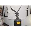 Image 1 : LARGE BRASS EAGLE ON MARBLE BASE (SPI BRAND) (20 1/2")