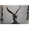 Image 2 : LARGE BRASS EAGLE ON MARBLE BASE (SPI BRAND) (20 1/2")