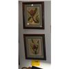 Image 1 : FRAMED MUNDORFF PRINTS (RED HIBISCUS, PLUMERIA & CATTLEYA ORCHID) (3 PCS)