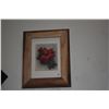 Image 3 : FRAMED MUNDORFF PRINTS (RED HIBISCUS, PLUMERIA & CATTLEYA ORCHID) (3 PCS)