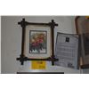 Image 1 : FRAMED PRINT, "MERCI BOUQUET"; PEGGY CHUN (12 1/2" X 14 1/2")