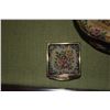 Image 6 : COLLECTION OF PETIT POINT BAGS W/SCENIC TAPESTRY DESIGNS & BLACK/SILVER EVENING BAG & COMPACT (5 PCS