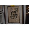 Image 2 : FRAMED MARC CHAGALL WOOD ENGRAVING, "PRINT XXII-MY MOTHER", 26/26 (22" X 27 1/2")