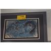 Image 2 : FRAMED MARC CHAGALL REPRODUCTION INK PRINT, IMPRESSIONISM FIGURATIVE (9" X 14")