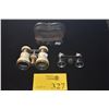 Image 1 : VINTAGE TOKO PRIDE OPERA GLASSES IN CASE & VINTAGE BONE OPERA GLASSES (2 PCS)