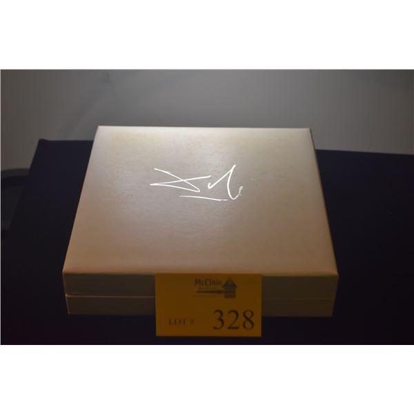 1972 "EASTER CHRIST" STERLING SILVER PLATE DESIGNED BY SALVADOR DALI FOR THE LINCOLN MINT (318 G) (9