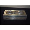 Image 3 : CHINESE EXPORT BOX INLAID W/ANTIQUE CHING DYNASTY JADE BUCKLE (6 7/8" X 3 7/8" X 1 1/2")