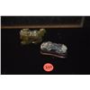 Image 1 : CHINESE STONE LION CARVINGS (1 W/STAND)) (2 PCS)
