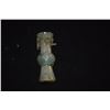 Image 3 : CHINESE JADEITE CARVED MINIATURE ARCHAIC VASE W/STAND (2 1/4")