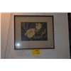 Image 1 : FRAMED PRINT, "NIGHT BLOOMING CEREUS"; SIGNED SHIRLEY RUSSELL #50/50