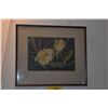 Image 2 : FRAMED PRINT, "NIGHT BLOOMING CEREUS"; SIGNED SHIRLEY RUSSELL #50/50