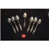 Image 1 : STERLING SILVER DEMITASSE SPOONS (73.6 GTW) (7 PCS)