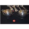 Image 1 : STERLING CREAMER & SUGAR (212 GTW) (2 PCS)