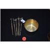 Image 1 : STERLING SILVER BABY CUP & STERLING STIRRERS (116 GTW) (7 PCS)