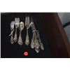 Image 1 : WALLACE STERLING FLATWARE SET (545 GTW W/O KNIVES) (17 PCS)