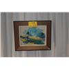Image 1 : FRAMED OIL ON CANVAS, CHILD CHASING SEAGULLS; SIGNED MARILYN SUNDERMAN (19" X 16 1/2")