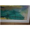 Image 3 : FRAMED OIL ON CANVAS, CHILD CHASING SEAGULLS; SIGNED MARILYN SUNDERMAN (19" X 16 1/2")