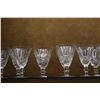 Image 2 : WATERFORD CRYSTAL WATER GOBLETS & WATERFORD CRYSTAL WHITE WINE GLASSES (14 PCS)