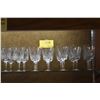 Image 1 : WATERFORD CRYSTAL STEMWARE, LISMORE PATTERN (14 PCS)