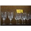 Image 3 : WATERFORD CRYSTAL STEMWARE, LISMORE PATTERN (14 PCS)