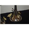 Image 4 : MICHAEL ARAM GOLD ORCHID TAPER CANDLE HOLDERS (2 PCS)