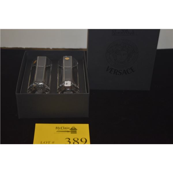 ROSENTHAL VERSACE MEDUSA LUMIERE CRYSTAL SET