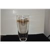 Image 2 : ROSENTHAL VERSACE MEDUSA CRYSTAL VASE W/GREEK KEY DESIGN & ICONIC MEDUSA HEAD (12")