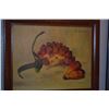 Image 3 : FRAMED VINTAGE FLORAL STILL LIFE ON CANVAS; SIGNED PAUL YARDLEY '69 (23 1/2" X 19 1/2")