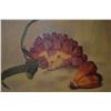 Image 4 : FRAMED VINTAGE FLORAL STILL LIFE ON CANVAS; SIGNED PAUL YARDLEY '69 (23 1/2" X 19 1/2")