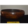 Image 3 : KOU WOOD RIBBED BOWL (9 1/2" X 3 1/2") (DOES NOT INCLUDE STAND)