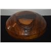 Image 5 : KOU WOOD RIBBED BOWL (9 1/2" X 3 1/2") (DOES NOT INCLUDE STAND)