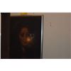 Image 3 : FRAMED PAINTING ON VELVET, "CHERIE AMIE"; SIGNED LEETEG (EDGAR)