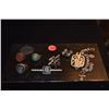 Image 1 : FASHION JEWELRY: MEN'S RINGS, CUFFLINKS, MONEY CLIPS (SOME MARKED STERLING) (9 PCS)