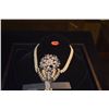 Image 1 : STERLING SILVER: PEARL BUTTERFLY CHOKER & 950 SILVER PEARL BROOCH (2 PCS)