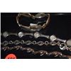 Image 2 : STERLING SILVER BRACELETS (86.6 GTW) (4 PCS)