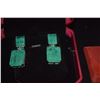 Image 4 : 18K GP GEM SET BALLERINA RING & EARRINGS, QUEEN (2 PCS)