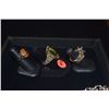 Image 2 : STERLING SILVER GEMSET RINGS (3 PCS)
