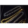 Image 3 : FASHION JEWELRY: NECKLACES, BRACELET, EARRINGS (SOME MARKED MILOR, CHRISTIAN DIOR, GP) (9 PCS)