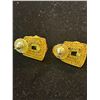 Image 5 : VERMEIL BYZANTINE STYLE JEWELRY SUITE: NECKLACE & EARRINGS (2 PCS)