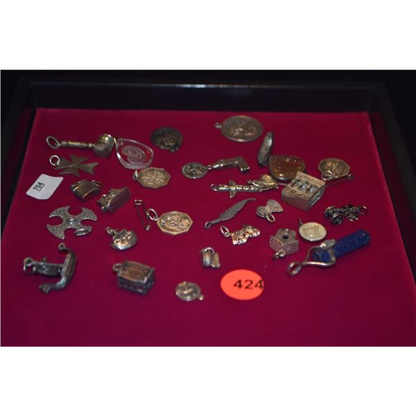 STERLING SILVER CHARMS (30 PCS) (75 GTW)